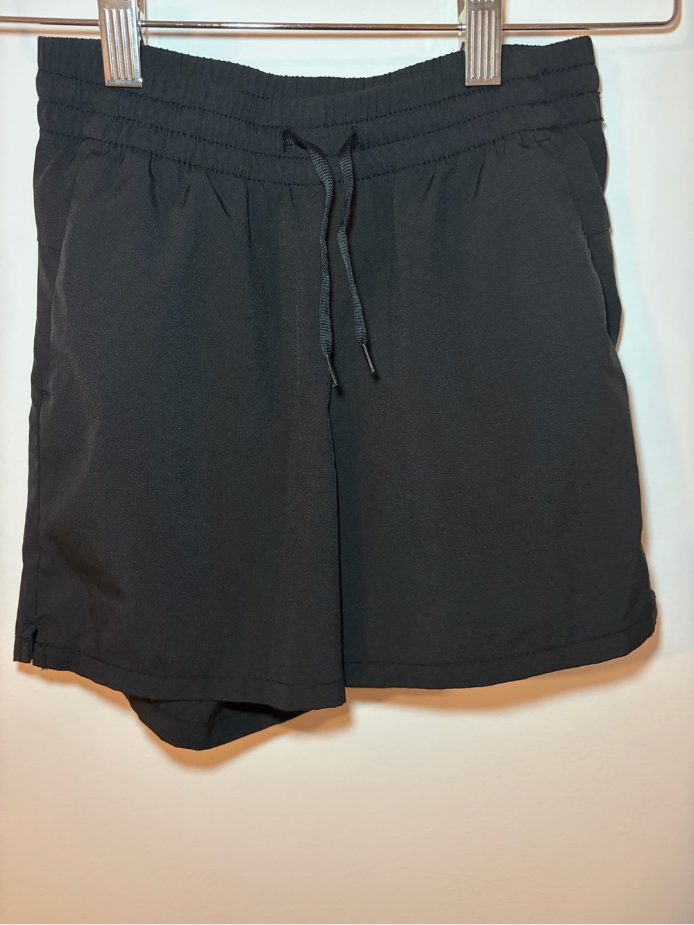 Old Navy Black Drawstring Kids Athletic Shorts